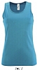 Camiseta Tecnica Tirantes Mujer Sporty Sols - Color Aqua
